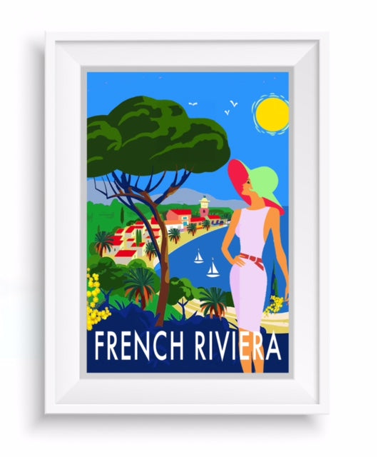 Affiches French Riviera – Collection Côte d’Azur
