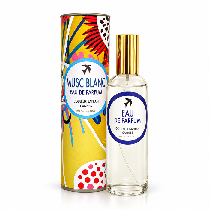 Eau de Parfum Artisanale Musc Blanc 100ml -Made in Grasse , France