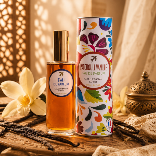 Eau de Parfum Patchouli Vanille 100ml -Made in Grasse,France