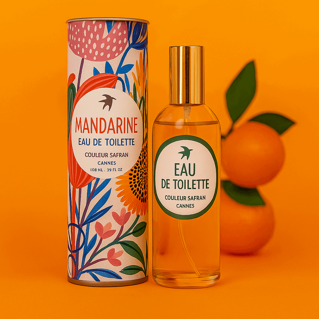 Flacon d'eau de toilette de 100ml de la marque My Store avec un design élégant et moderne.