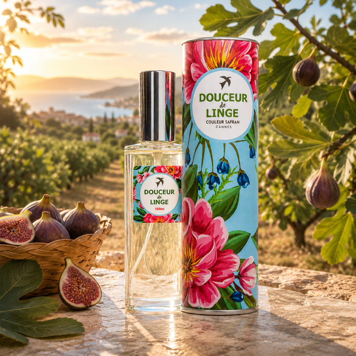 Douceurs de Linge Artisanales 100ml - Made in Grasse , France
