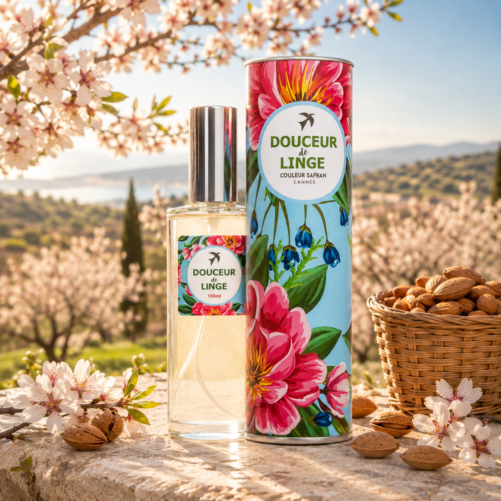 Douceurs de Linge Artisanales 100ml - Made in Grasse , France