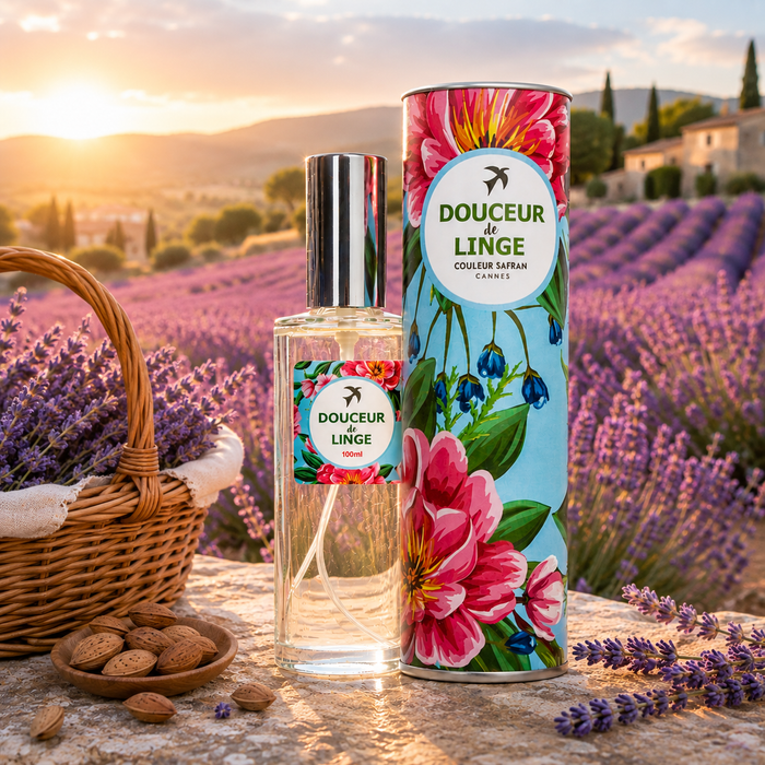 Douceurs de Linge Artisanales 100ml - Made in Grasse , France