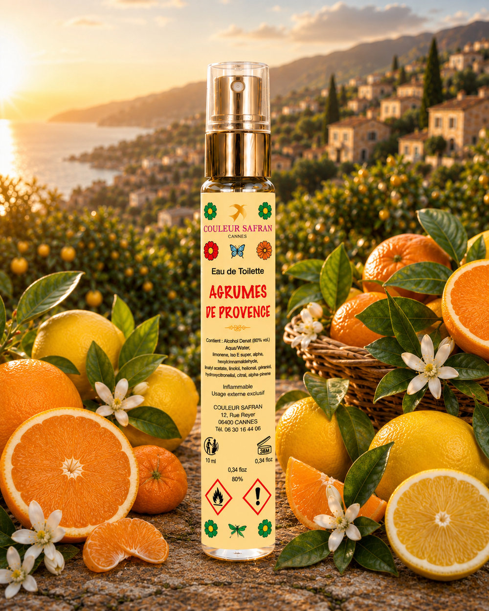 Vapo Sac Nomade 10 ml Agrumes de Provence