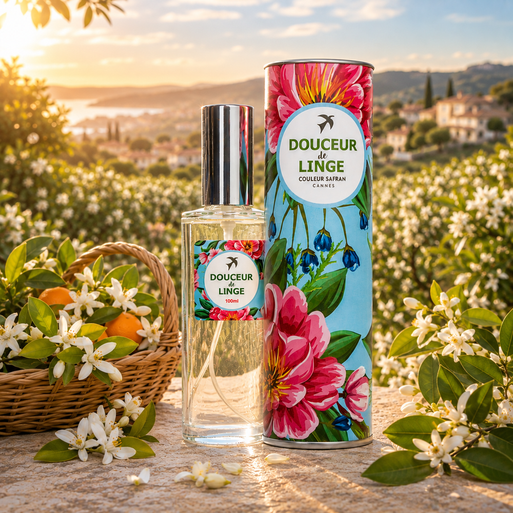 Douceurs de Linge Artisanales 100ml - Made in Grasse , France