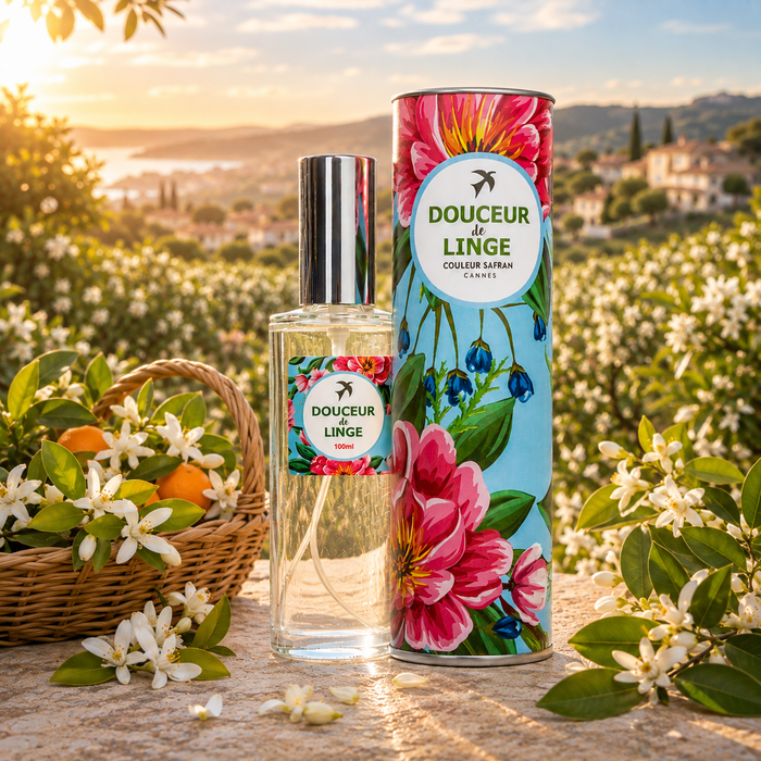 Douceurs de Linge Artisanales 100ml - Made in Grasse , France