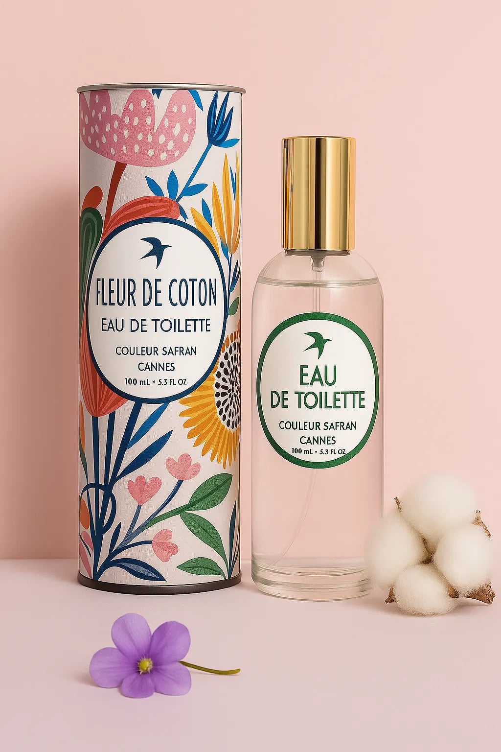 Eau de toilette My Store 100ml avec un flacon élégant, vaporisateur et design épuré visible dans l'image.