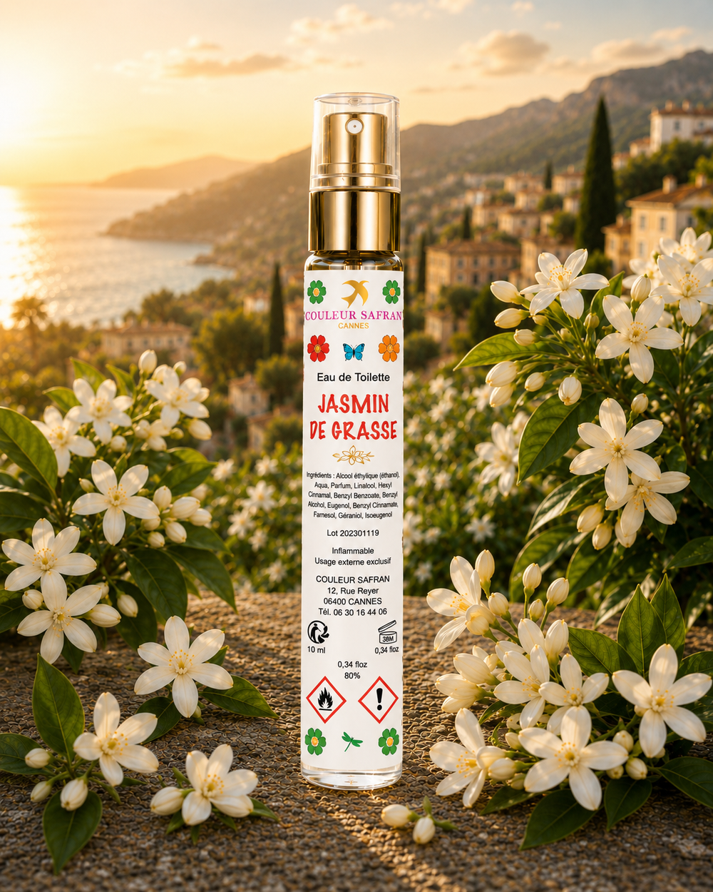 Vapo Sac Nomade 10 ml Jasmin de Grasse